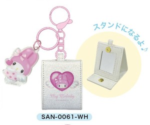 ★【9月中旬入荷予定】サンリオ　エンジェルシリーズ　ミニミラーチャーム　マイメロディ　ホワイト