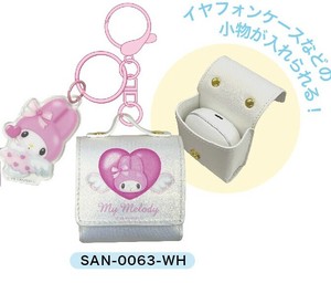 ★【9月中旬入荷予定】サンリオ　エンジェルシリーズ　マルチケースチャーム　マイメロディ　ホワイト