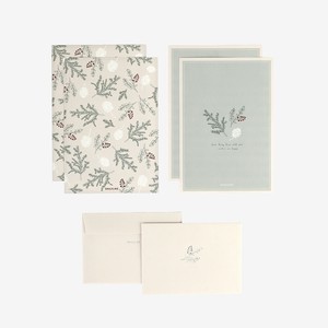 【レターセット】21 Greenish Garden