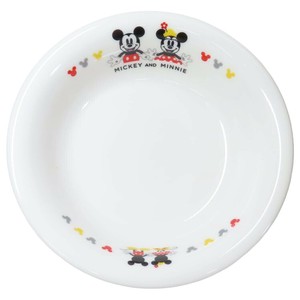 【キッズ食器】ミッキー＆ミニー フルーツ皿