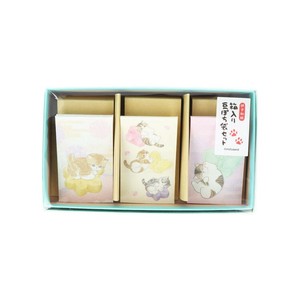 【ポチ袋】mofusand 箱入り豆ぽち袋セット 和三盆