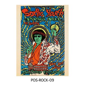 ■2025AW　新作■　ロックバンド ポスター　Lサイズ　POS-ROCK-09
