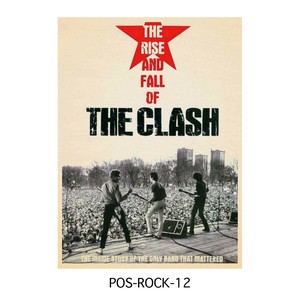 ■2025AW　新作■　ロックバンド ポスター　Lサイズ　POS-ROCK-12
