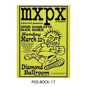 ■2025AW　新作■　ロックバンド ポスター　Lサイズ　POS-ROCK-17