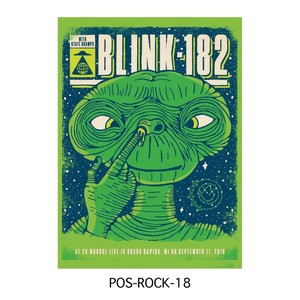■2025AW　新作■　ロックバンド ポスター　Lサイズ　POS-ROCK-18
