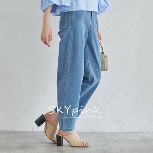 【WEB限定特別価格】ストレッチカーヴィ美シルエット・デニムパンツ