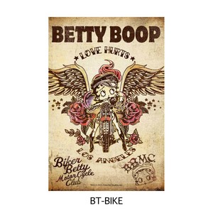 ■2025AW　新作■　BETTY BOOP　ヴィンテージポスター　Sサイズ　BT-BIKE