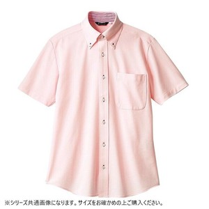 住商モンブラン ニットシャツ 兼用 半袖 ピンク ZK2712-5CB-LL LLサイズ