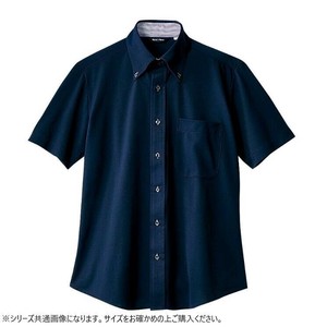 住商モンブラン ニットシャツ 兼用 半袖 ネイビー ZK2712-9CB-M Mサイズ