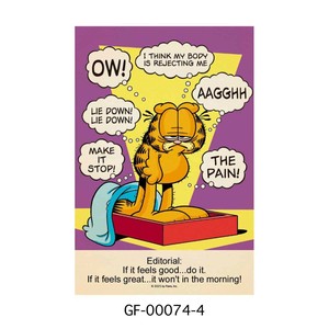 ■2025AW　新作■　GARFIELD　ヴィンテージポスター　Sサイズ　GF-00074-4
