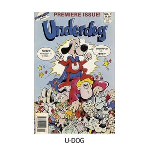 ■2025AW　新作■　ヴィンテージポスター　Sサイズ　U-DOG