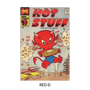 ■2025AW　新作■　ヴィンテージポスター　Sサイズ　RED-D