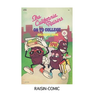 ■2025AW　新作■　ヴィンテージポスター　Sサイズ　RAISIN-COMIC