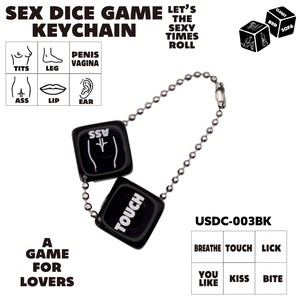 セクシー ダイス ゲーム  キーチェーン　アダルトでロックなキーチェーン　バイカー　アメリカン雑貨