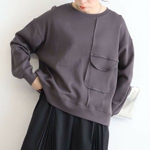 2025年新商品 T 恤/上衣 口袋 设计感上衣 滚边 发圈