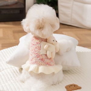 犬用服装 可爱 熊 2颜色