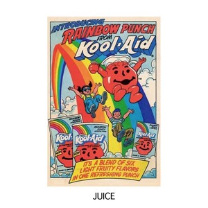■2025AW　新作■　ヴィンテージポスター　Sサイズ　JUICE