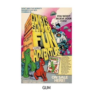 ■2025AW　新作■　ヴィンテージポスター　Sサイズ　GUM