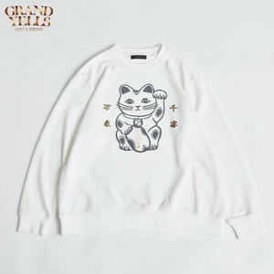 Sweatshirt MANEKINEKO Beckoning cat