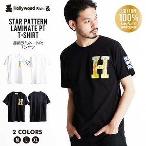 T-shirt black Printed Short-Sleeved T-Shirt 100% Cotton