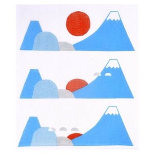 祝い紋かやのふきん「富士山」