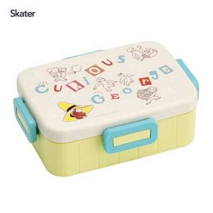 Bento Box Alphabet Curious George Lunch Box Skater 650ml 4-pcs