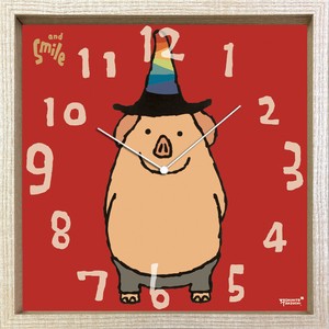 アーティストクロック YOSHIHITO TAKEUCHI Artist Clock neko ブタ