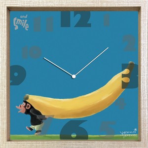 アーティストクロック YOSHIHITO TAKEUCHI Artist Clock neko チンパンジー