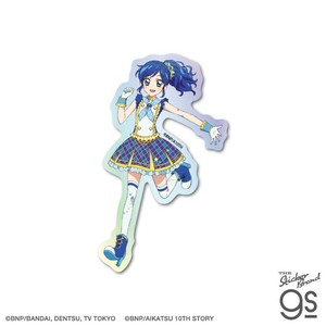 アイカツ！ ホログラムステッカー 霧矢あおい アイドル アニメ 可愛い キャラクター グッズ AIK002