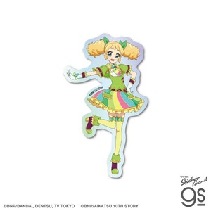 アイカツ！ ホログラムステッカー 冴草きい アイドル アニメ 可愛い キャラクター グッズ AIK005