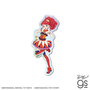 アイカツ！ ホログラムステッカー 紅林珠璃 アイドル アニメ 可愛い キャラクター グッズ AIK011