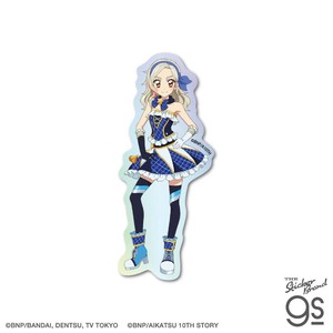 アイカツ！ ホログラムステッカー 黒沢 凛 アイドル アニメ 可愛い キャラクター グッズ AIK012
