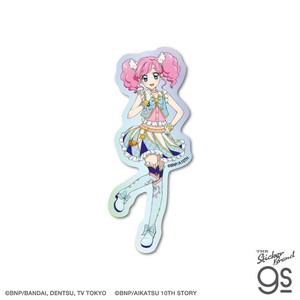アイカツ！ ホログラムステッカー 天羽まどか アイドル アニメ 可愛い キャラクター グッズ AIK013