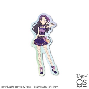 アイカツ！ ホログラムステッカー 白樺リサ アイドル アニメ 可愛い キャラクター グッズ AIK015