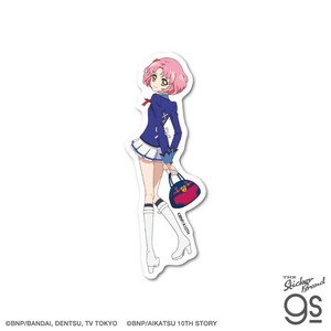 アイカツ！ ダイカットステッカー 北大路さくら 制服 アイドル アニメ 可愛い キャラクター グッズ AIK021
