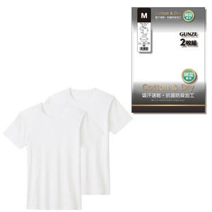 GUNZEベーシック　紳士/クルーネックTシャツ　紳士