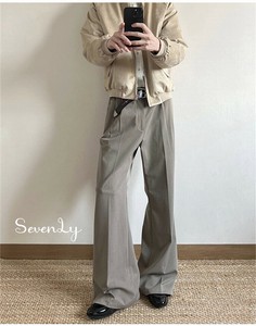 シーズン商品 トレンドの微フレアパンツ スラックス メンズ「2025新作」
