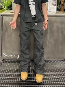 人気上昇 実用的ポケット付き スラックス メンズ「2025新作」