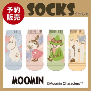 【予約販売】(12月入荷予定) レディース靴下　"ムーミン"