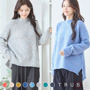 【2025新作】【L~LL】マルチカラーネップルーズフィットセーター(N15-167) (7号店) FM7