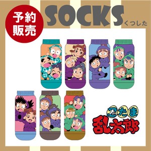 【予約販売】(12月入荷予定)レディース靴下　"忍たま乱太郎"