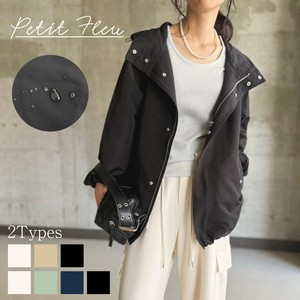 Pre-order Blouson Jacket Hooded Blouson Mountain Parka Water-Repellent Finish Midi Length