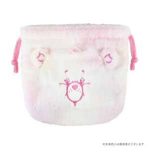 【先行受注】ケアベア　ぬいぐるみ巾着　トゥルーハートベア