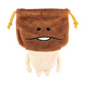 【先行受注】おさわり探偵なめこ　栽培キットぬいぐるみ巾着　なめこ