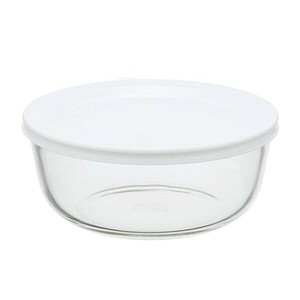 iwaki　パックぼうる　ホワイト　800ml KB4150-W1 【冷凍保存可能 電子レンジ使用可能 食洗機使用可能】