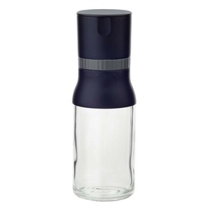iwaki　岩塩・スパイスミル　ブラック　120ml KS520NSPBK 【調味料容器 セラミック製ミル 耐熱ガラス】