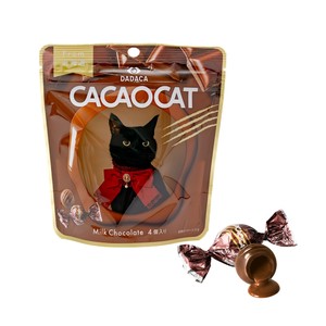 【9/12〜新発売】CACAOCAT ミルク 4個入【※同分類6ケース単位でのご注文必須】