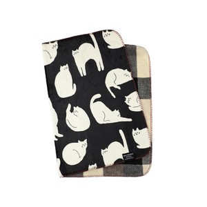 キッサキャット　リバーシブルブランケット