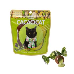 【9/12〜新発売】CACAOCAT ピスタチオ 4個入【※同分類6ケース単位でのご注文必須】