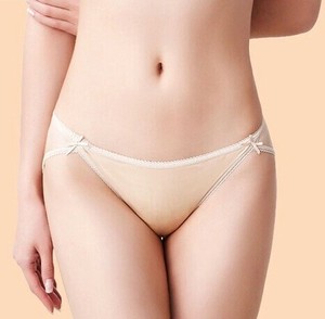 【シルク100％】【軽い】【柔らか】可愛いサイドリボン付きショーツ　3528